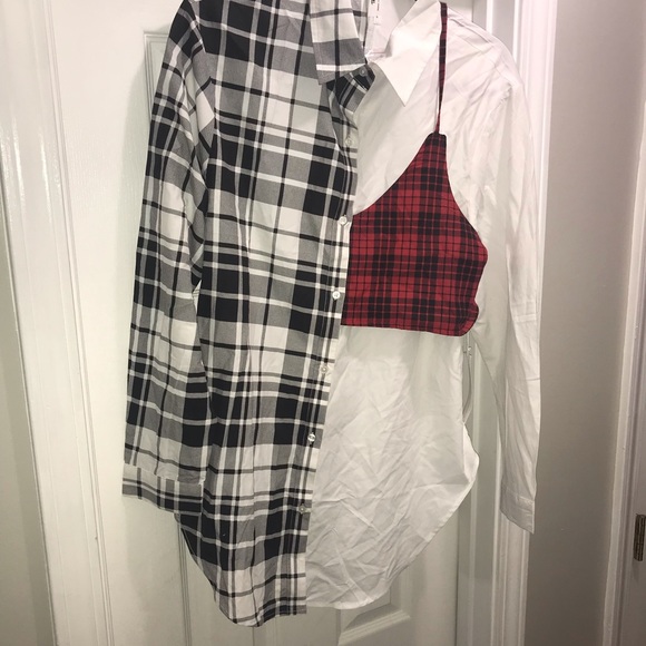 Truth NYC Button Up Shirt NWT - Picture 4 of 9